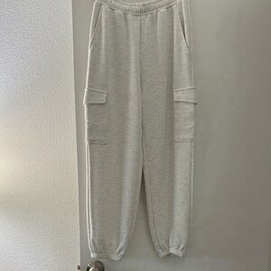 Varley Light Gray Joggers